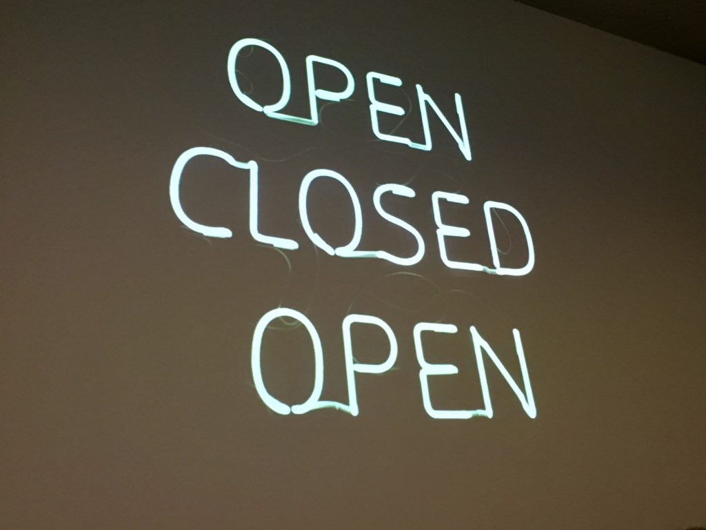 1. Dagesh Kunstpreis 2018:„Open, closed, open“